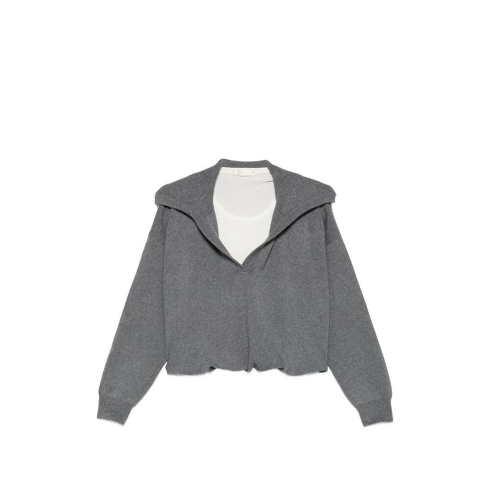 Eleh Grey Knitwear - Jumpers Women